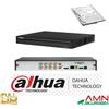 Dahua DVR DAHUA 8 CANALI IBRIDO P2P CLOUD1080N H265+ DH-XVR4108HS-X1 HARD DISK 1TB