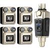 Xvive U45R4 In Ear Monitor Sist. Wireless Digit. 5.8GHZ Trasmett. e 4 ricevitori