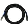 QNAP CAB-SAS30M-8644 cavo Serial Attached SCSI [SAS] 3 m Nero, Metallico (QNAP S