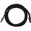 QNAP CAB-SAS30M-8644 cavo Serial Attached SCSI (SAS) 3 m Nero, Metallico