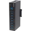 Manhattan 164405 hub di interfaccia USB 3.2 Gen 1 (3.1 Gen 1) Type-B 5000 Mbit/s