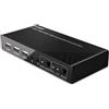 Lindy 32809 switch per keyboard-video-mouse (kvm) Nero