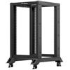 Lanberg Open Rack 18U 600x800 Black