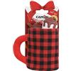 Camon Natale Tazza con Topini "Marshmallow" per gatto