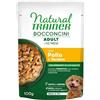 Trainer Natural e Sensitive Natural Trainer Bocconcini in salsa Adult Small & Toy - Buste Pollo e verdure 100g