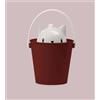United Pets Crick Secchiello Porta Crocchette - Bordeaux/Tortora