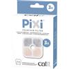 Catit Pixi Filtri Ricambio Per Fontanella 3pz