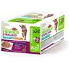 Trainer Natural e Sensitive Natural Trainer Cat Multipack Sterilized Adult Bustine - Merluzzo e Tacchino x24