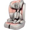 Tataway Seggiolino Auto Disney Minnie I-Size R129. Seggiolino per la sicurezza dei bambini con altezza da 76 a 150 cm. Poggiatesta regolabile e imbottitura.