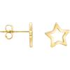 SOFIA MILANI - Orecchini da Donna in Argento 925 - Placcati in Oro - Orecchino a Perno a Stella - E2560