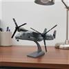 Modellino Aereo in Lega Rotori Inclinabili Modellino V-22 Aeronave a Rotori