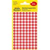 Avery Zweckform etichetta 8 mm marcatura punto rosso, riposizionabili, 416st