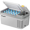 BougeRV CRPRO Frigo Portatile, 20 litri (-22 ℃ ~ 10 ℃), 12/24 V CC & 110-240 V CA, Frigorifero per Auto, Frigo a Compressore 12V, Frigorifero Portatile per Campeggio, Viaggi, Camion, Grigio