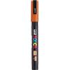 Uni-Ball 186511 - Marcatore POSCA con punta tonda fine, arancione | Pennarello con punta arrotondata da 0,9-1,3 mm per quasi tutte le superfici