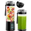 GVODE Frullatore Portatile Mini, 700ml Smoothie Maker con 360W Potenza, 6000mAh Batteria USB-C Ricaricabile, IPX8 Impermeabile per Protein Shakes & Ghiaccio
