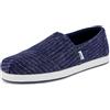 TOMS Espadrillas Alp FWD da Uomo, a Righe Blu Navy, Taglia 44, Navy Cozy Stripe, 47.5 EU