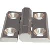 3D24 Cerniera in acciaio inox, 50 x 50 mm, 270°, AISI 316