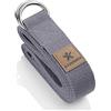 BODYMATE La Cintura da Yoga, Cinghie Corda da Yoga, Cotone Naturale, per allungamento Stretching Yoga Fitness Pilates