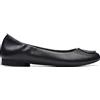 Clarks Loreleigh Ave, Ballerine Donna, Pelle Nera, 40 EU