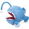 lilizzhoumax Peluche di Pesce, 28cm/11", simulazione Peluche di Pesce, simpatico Giocattolo Luminoso della Peluche, morbido Decorazione Horror di Halloween Regalo per Bambini e Amici