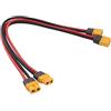 OliRC 2 Pezzi Amass XT60 M a XT60 FM Prolunga Adattatore Maschio Femmina per RC Batteria(C159-2)