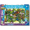 Ravensburger - Puzzle Tartarughe Ninja, 200 Pezzi XXL - Puzzle Bambini 8 Anni, Collezione Tartarughe Ninja Caos Mutante, Giochi Educativi e Divertenti, Idee Regalo