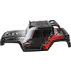 Alomejor Auto RC, Scocca PVC Resistente agli Urti Radiocomandata 1/16 Scala Componenti Elettronici per Amatori Gare Outdoor e Indoor