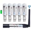 CHINLY DMX512 WIRELESS 2.4G ISM TRASMETTITORE RICEVITORI 1+5 BATTERIA INCORPORATA CONTR