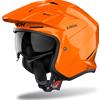 Airoh CASCO JET KOMBAKT COLOR ORANGE GLOSS AIROH : Taglia Int - M