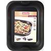 Zenker Piastra per arrosti e casseruole Zenker (40 x 5 x 30 cm) SPECIAL COOKING, pirofila rettangolare con rivestimento antiaderente, teglia per arrosti croccanti e casseruole succose (colore: nero)