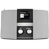 TechniSat Nordmende Transita 400 radio ibrida di design, colore:nero-argento