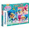 CLEMENTONI Puzzle Glitter e Luci 3x48 pezzi