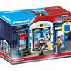 PLAYMOBIL, scatola da gioco "Nella stazione di polizia", City Action, 70306