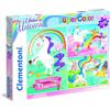 Clementoni Puzzle Supercolor 3x48 pezzi Unicorno