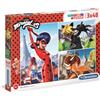 CLEMENTONI Puzzle Magico Coccinella e Gatto Nero 3x48 pezzi