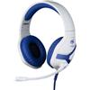 Konix Helm-Micro-Gaming - Konix - Nemesis - Bianco - PlayStation / Xbox / Nintendo / Smartphone / Tablet - Licenza ufficiale FFF