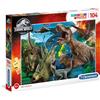 Clementoni Puzzle Clementoni Supercolor - Jurassic World (104 pezzi)