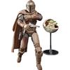 Hasbro Star Wars 2021 Il Mandaloriano e Grogu (Arvala-7) Figura d'azione della serie nera 15 cm HASF2882