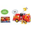 Giochi Preziosi Camion di pompieri, Giochi Preziosi, 2 figurine, Batterie 2 x AA, Multicolore