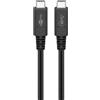 Goobay Cavo USB-C™, USB4™ Gen 3x2, 100 W, 1 m
