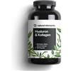Natural Elements Capsule al complesso di acido ialuronico e collagene - 180 capsule (per 3 mesi)