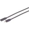 S-CONN maximum connectivity S/CONN massima connettività Cavo USB C-C - Cavo di prolunga USB-C, 3.2 Gen 2x1, 2 m (13-44035)