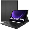 STRADO Custodia per tastiera touchpad Bluetooth Galaxy Tab S9 FE (nero)