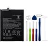 Duotipa Batteria di ricambio BN57 compatibile con Xiaomi Poco X3 NFC M2007J20CG, M2007J20CT batteria con attrezzi