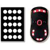 X-Ray X-Raypad X-Raypad Jade Speed Mouse Skates Serie 2 set (giada)