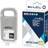 LCL PFI-710MBK Matte nero Alta capacità da 700ML-ml Cartuccia d'inchiostro Compatibile per imagePROGRAF TX-2000/TX-2100/TX-2200/TX-3000/TX-3000 MFP T36/TX-3100/TX-3100 MFP Z36/TX-3200/TX-3200(1-Pack)