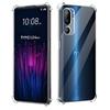GIOPUEY Cover Compatibile con HTC U24/HTC U24 PRO, TPU Ultrasottile HD Case, Protezione del Cuscino d'Aria - Trasparente