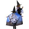 Rubie's Rubies Set costume da strega casa incantata per ragazze e bambini, mantello e cappello, ufficiale Halloween, carnevale, feste e compleanni