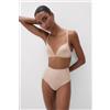 Intimissimi Culotte Brasiliana Vita Alta Cotton Light Shaping Naturale
