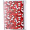 MARK'S(マークス) MARK'S 2024/2025 Taschenkalender A6 verticale, motivo floreale // Rosso